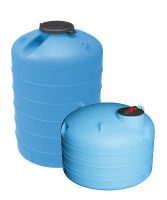 Nadzemní plastová nádrž na dešťovou i pitnou vodu PANE 3000 l