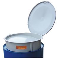 Trychtýř s víkem pro sud 200 l