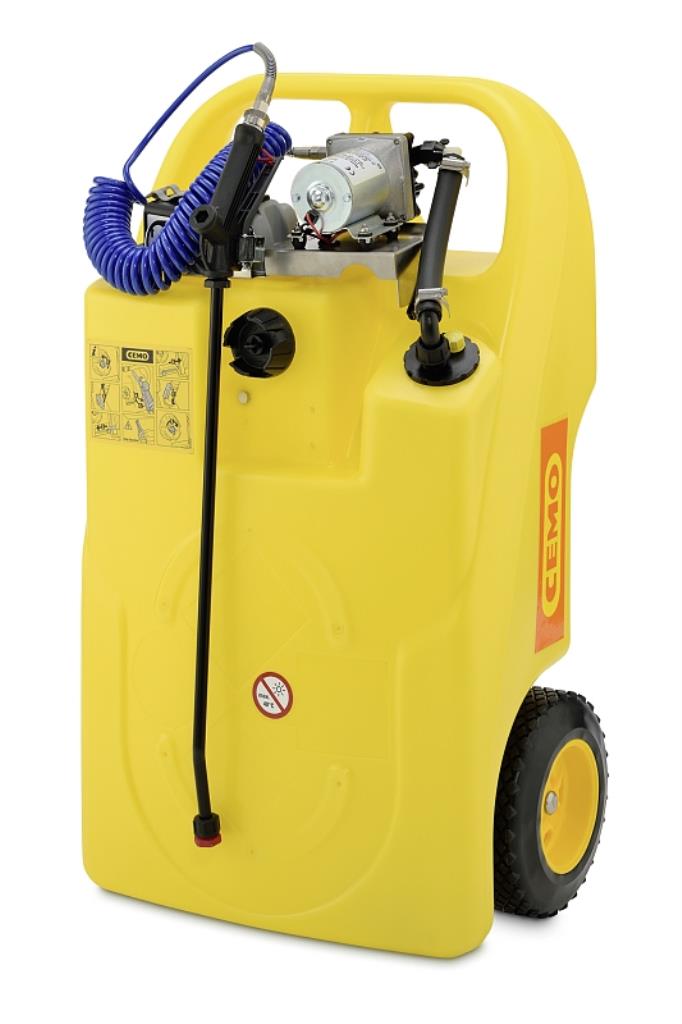 Rozprašovací vozík na chemikálie či dezinfekci 60 l, AKU - Kliknutím na obrázek zavřete