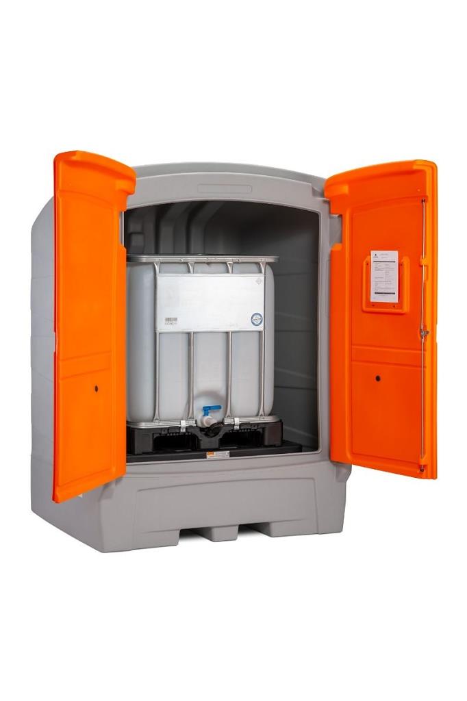 Depot na nebezpečné látky pro IBC 1100 l – z polyethylenu - Kliknutím na obrázek zavřete