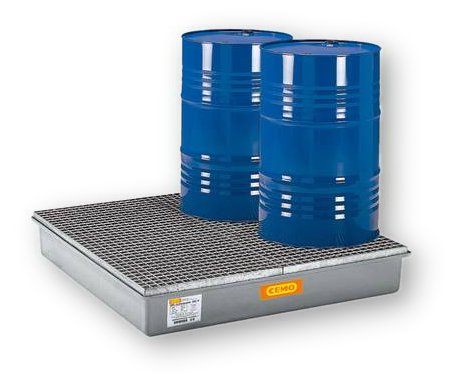 Sklolaminátová záchytná vana 220 l 128x128 cm - Kliknutím na obrázek zavřete