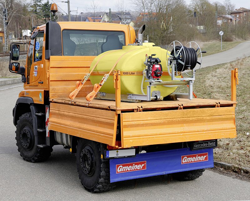 Mobilní zavlažovací systém BWS 130, 4000 l - Kliknutím na obrázek zavřete