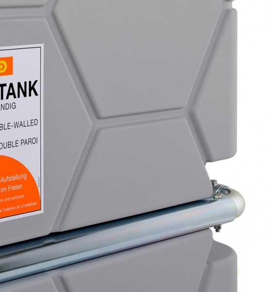 CEMO CUBE - staconární nádrž na naftu Outdoor Basic 1000 l - Kliknutím na obrázek zavřete