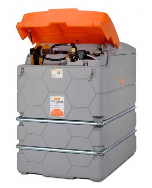 CEMO CUBE - staconární nádrž na naftu Outdoor Basic 2500 l - Kliknutím na obrázek zavřete