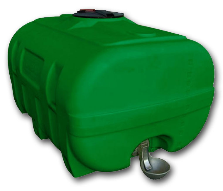 Plastová nádrž na vodu FASSER 2000 litrů, zelená - Kliknutím na obrázek zavřete