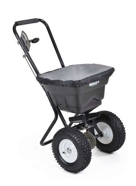 Posypový vozík 29 litrů na posypovou sůl, hnojivo či osivo - Kliknutím na obrázek zavřete
