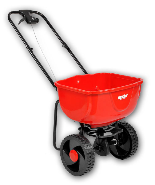 Posypový vozík na sůl, hnojiva nebo osivo 27 litrů - Kliknutím na obrázek zavřete