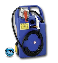 Vozík na AdBlue 60 litrů, rotační pumpa, manuální pistole