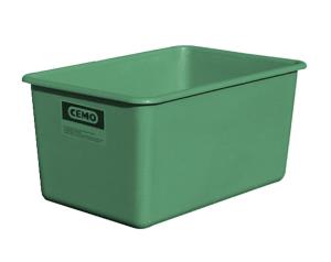 Obdélníkový kontejner 400 l standardní zelený