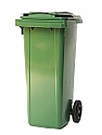 Plastová popelnice zelená 120 litrů